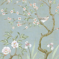 Spring Mural I Blue